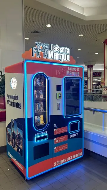 La machine YooPick au Carré Décarie